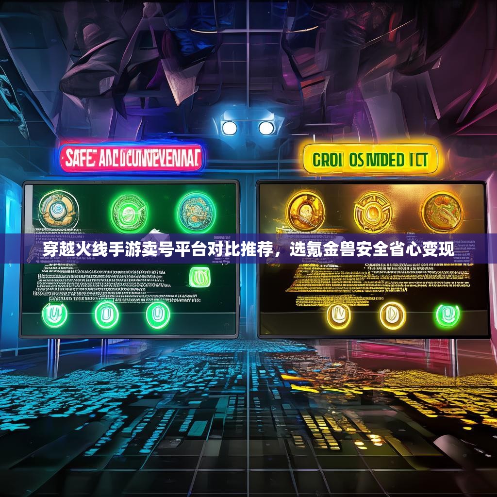 穿越火线手游卖号平台对比推荐，选氪金兽安全省心变现