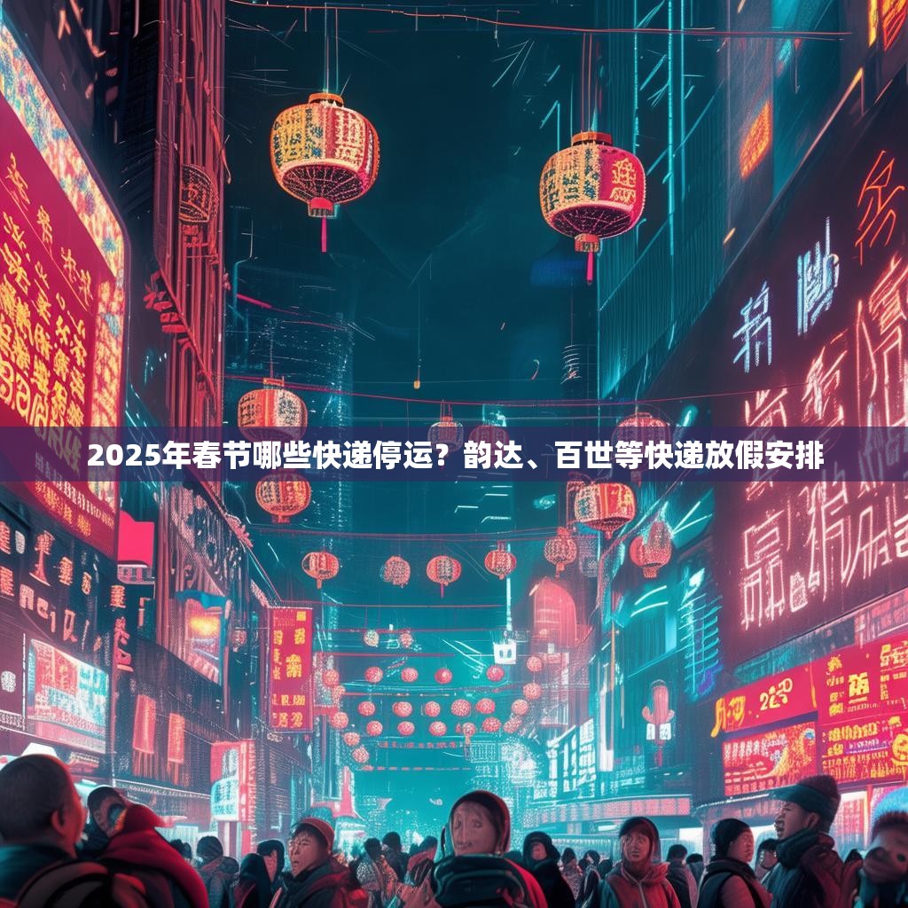 2025年春节哪些快递停运？韵达、百世等快递放假安排