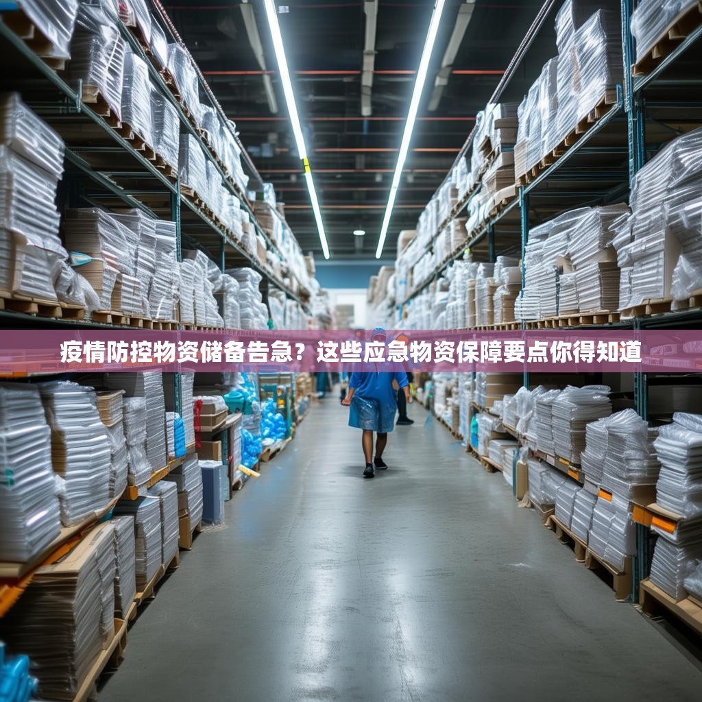 疫情防控物资储备告急？这些应急物资保障要点你得知道