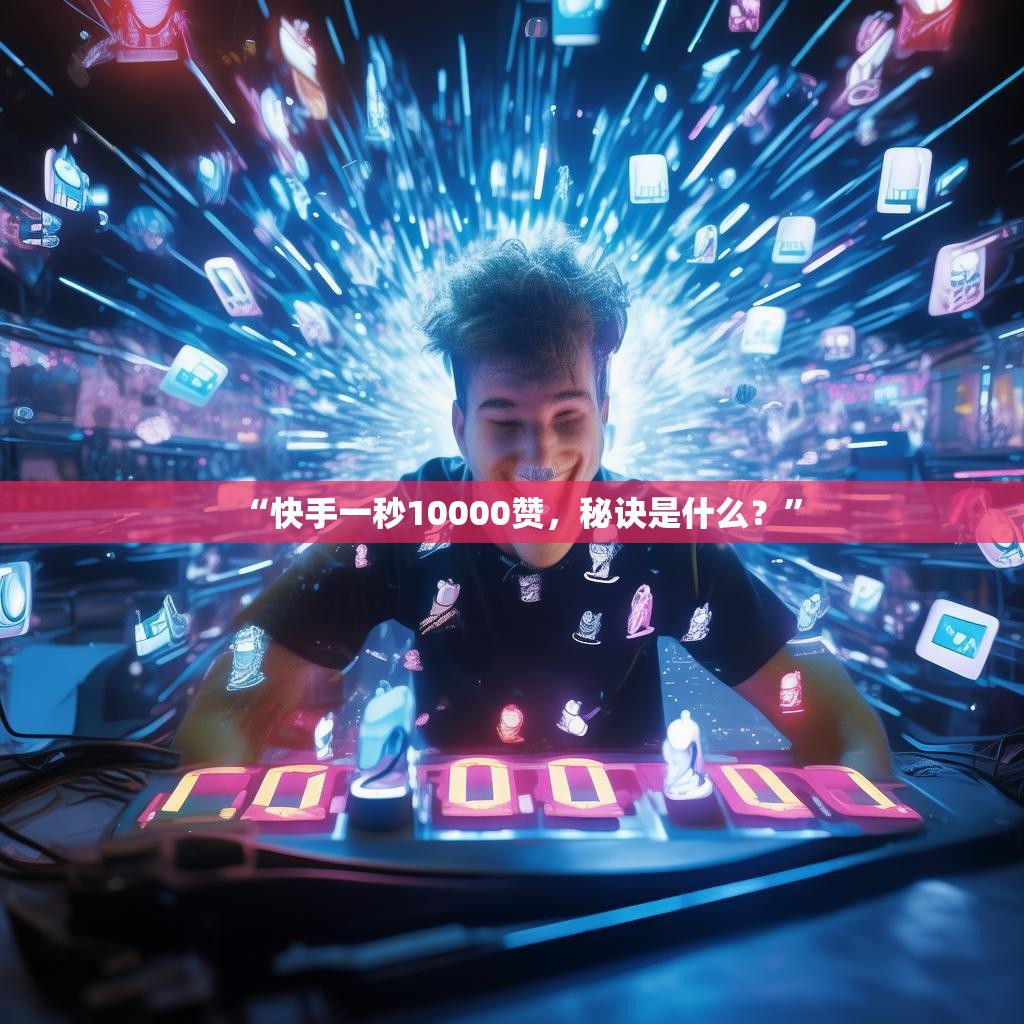 “快手一秒10000赞,秘诀是什么?”