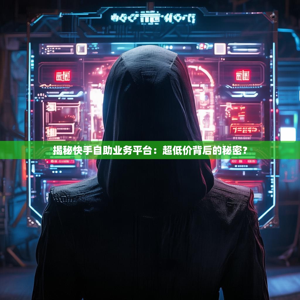揭秘快手自助业务平台:超低价背后的秘密?
