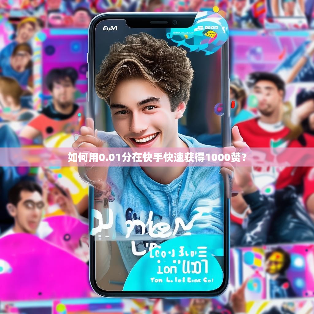 如何用0.01分在快手快速获得1000赞？
