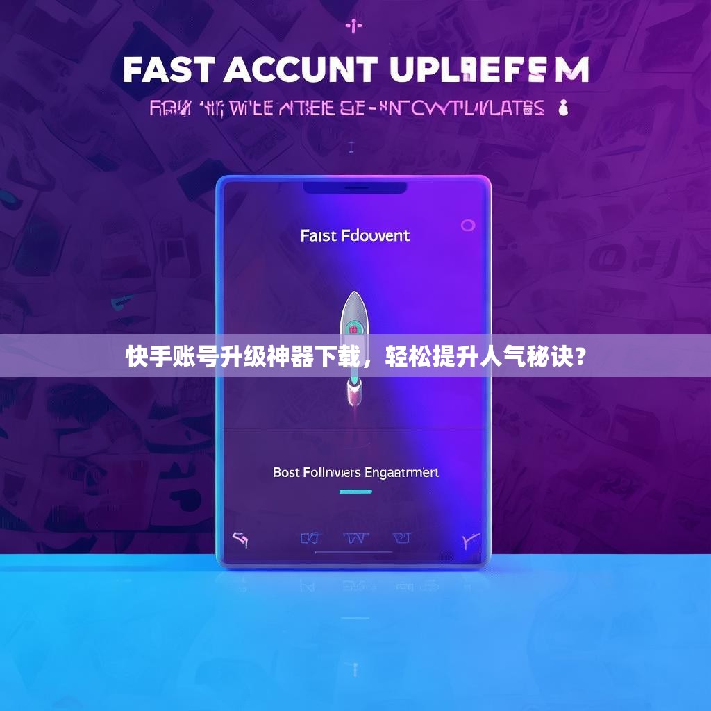 快手账号升级神器下载，轻松提升人气秘诀？