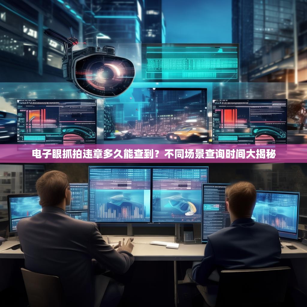 电子眼抓拍违章多久能查到？不同场景查询时间大揭秘