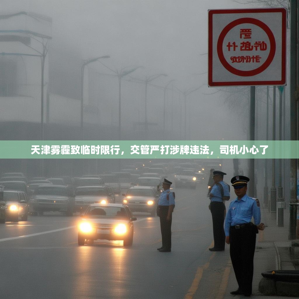 天津雾霾致临时限行，交管严打涉牌违法，司机小心了