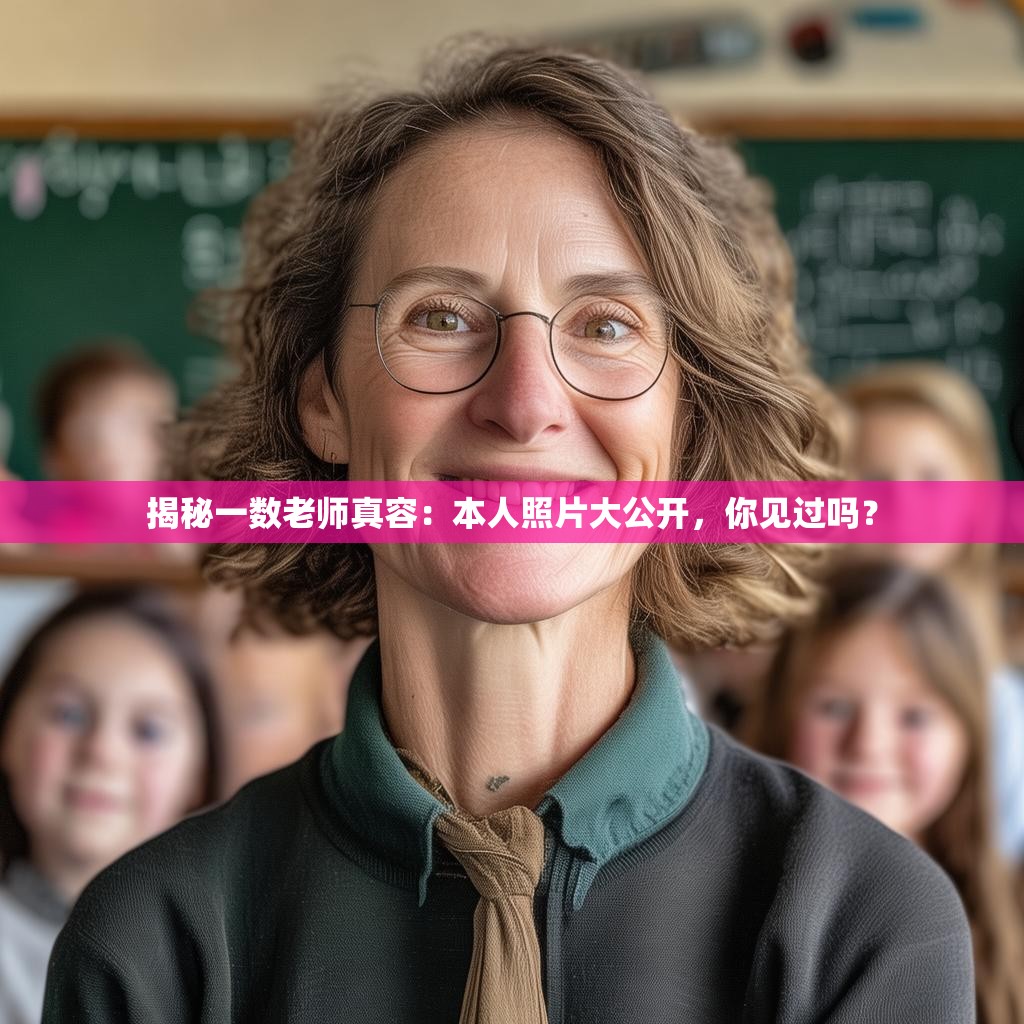揭秘一数老师真容:本人照片大公开,你见过吗?