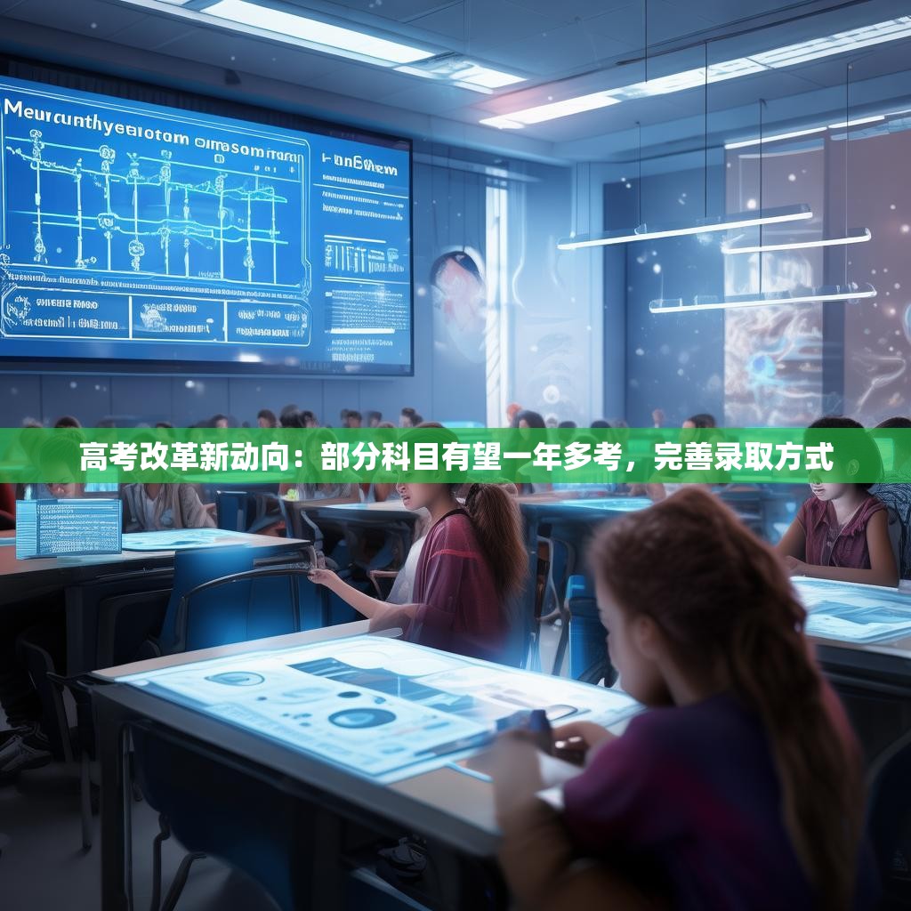 高考改革新动向：部分科目有望一年多考，完善录取方式