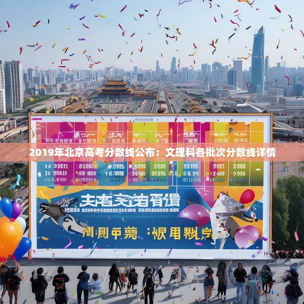 2019年北京高考分数线公布：文理科各批次分数线详情