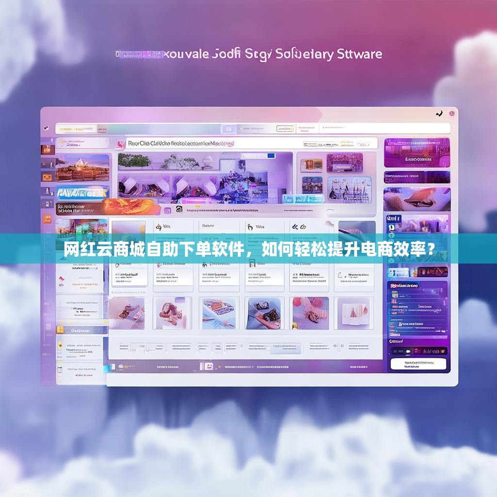 网红云商城自助下单软件，如何轻松提升电商效率？