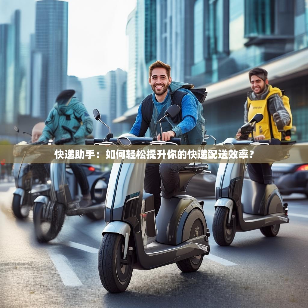 快递助手:如何轻松提升你的快递配送效率?