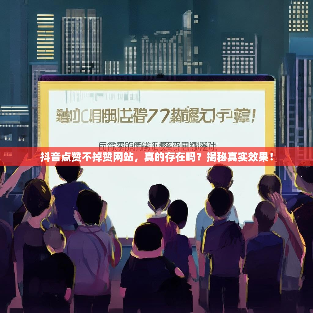 抖音点赞不掉赞网站,真的存在吗?揭秘真实效果!