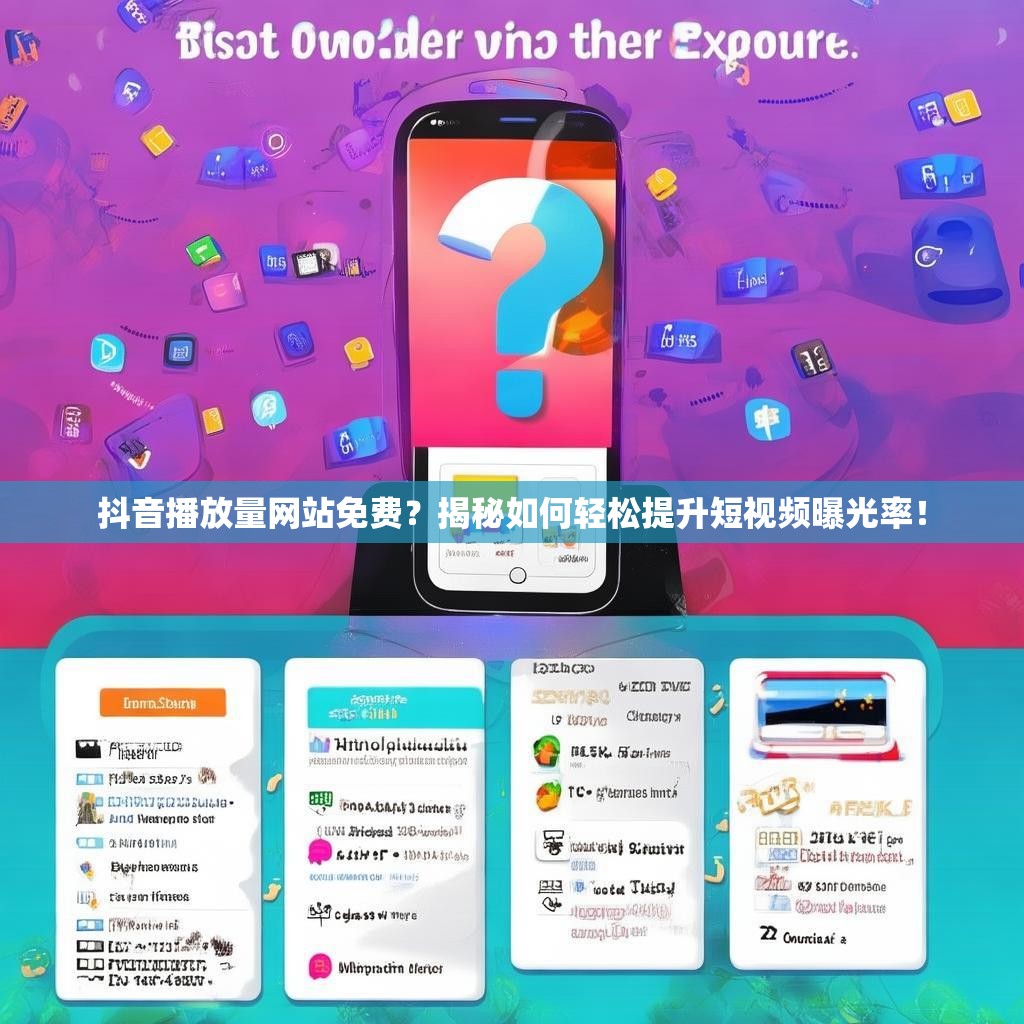 抖音播放量网站免费？揭秘如何轻松提升短视频曝光率！