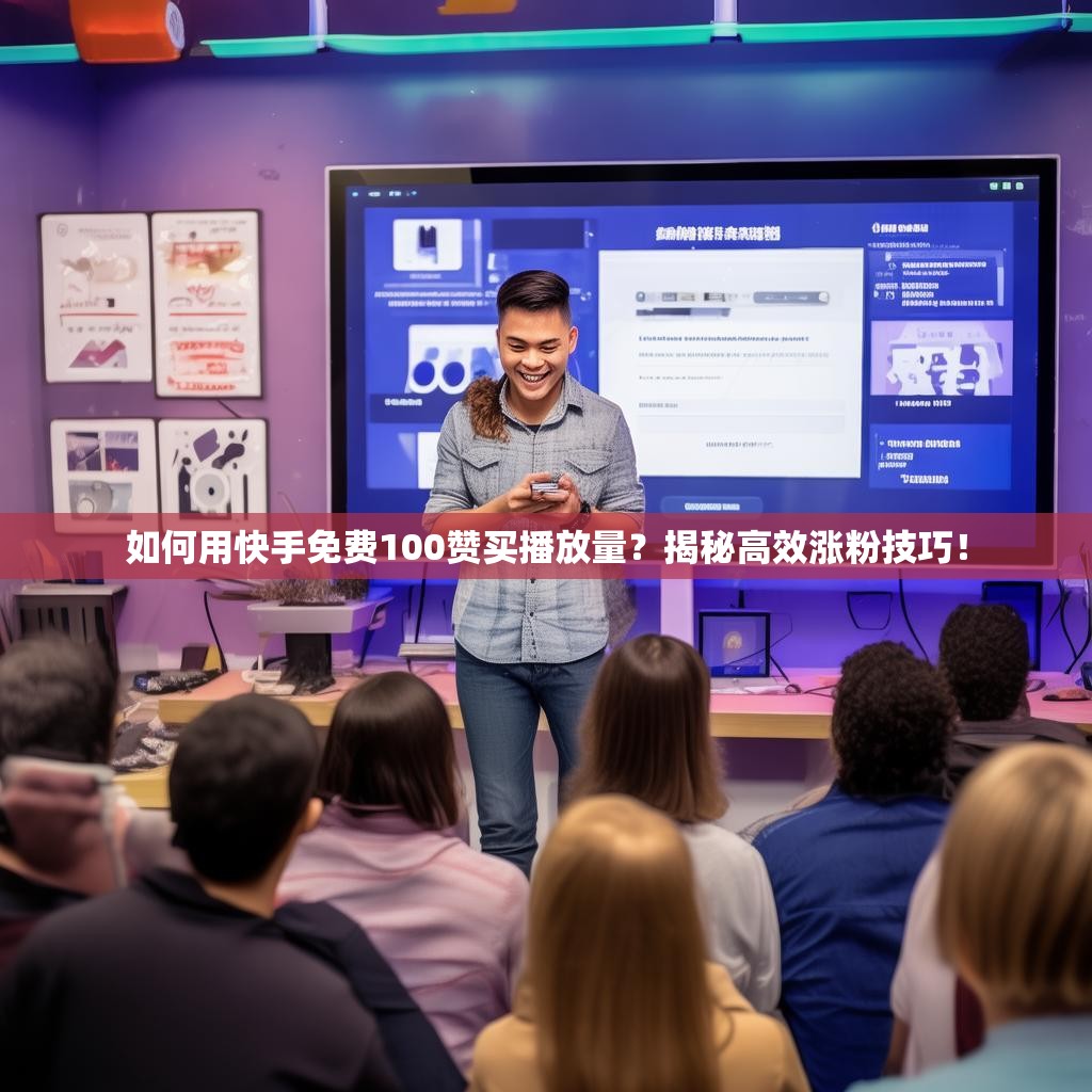 如何用快手免费100赞买播放量？揭秘高效涨粉技巧！