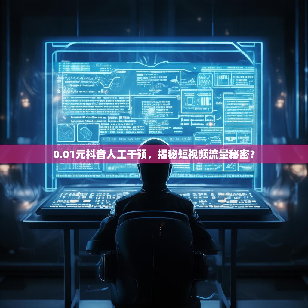 0.01元抖音人工干预，揭秘短视频流量秘密？