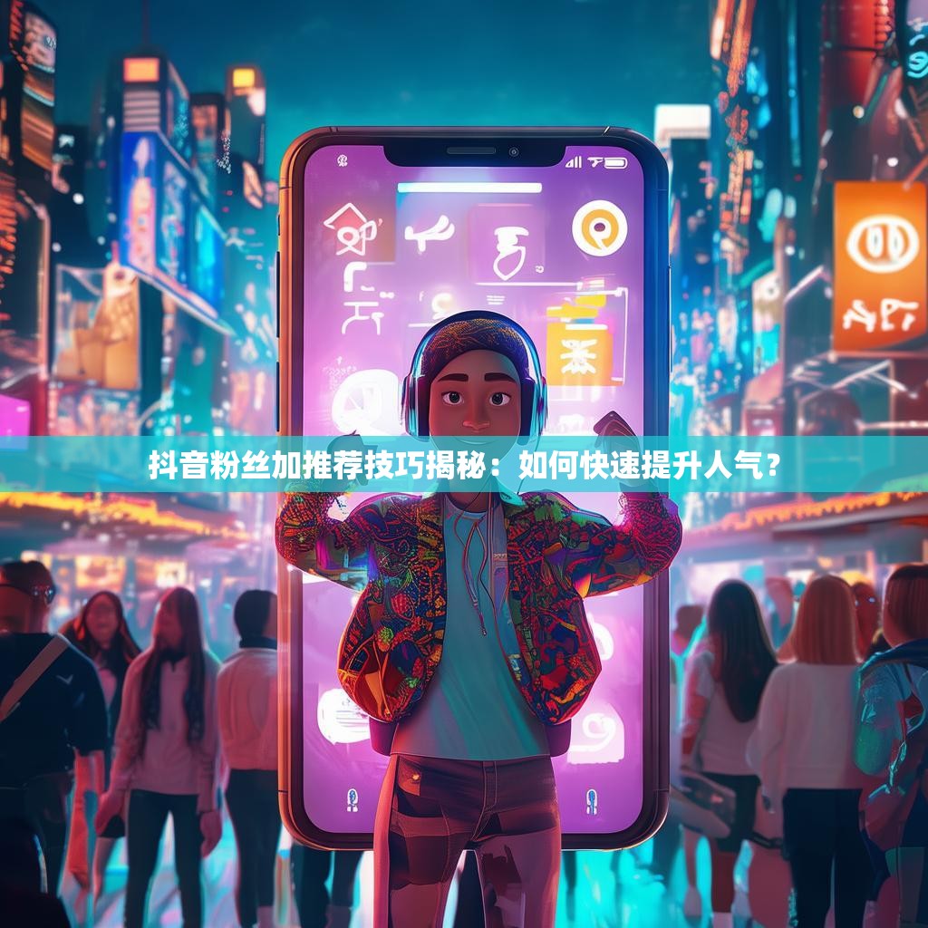 抖音粉丝加推荐技巧揭秘：如何快速提升人气？