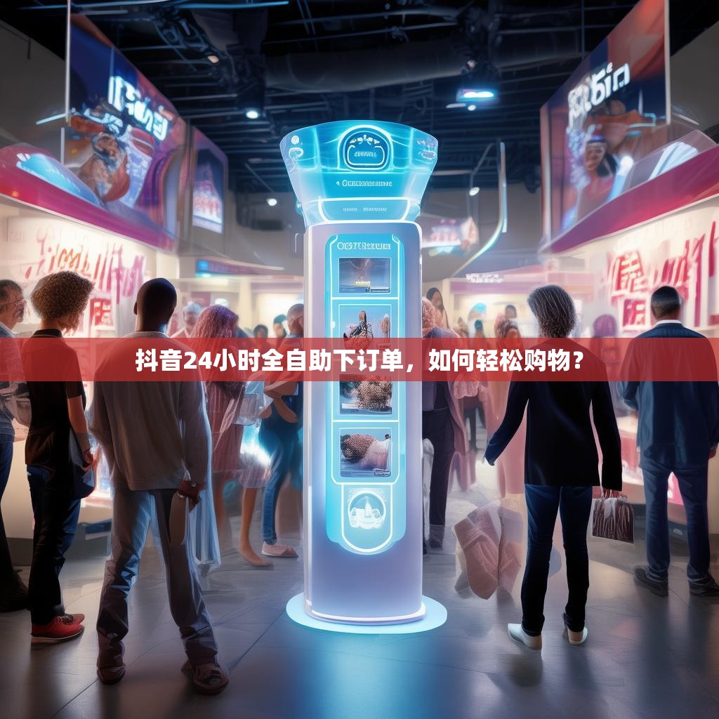 抖音24小时全自助下订单，如何轻松购物？
