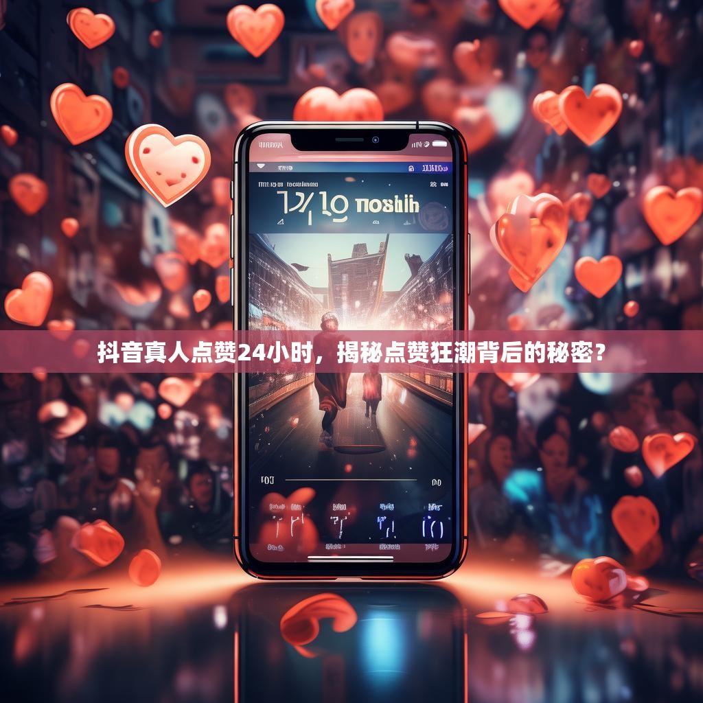 抖音真人点赞24小时，揭秘点赞狂潮背后的秘密？