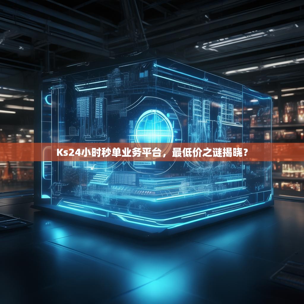Ks24小时秒单业务平台，最低价之谜揭晓？