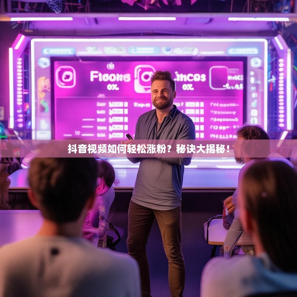抖音视频如何轻松涨粉？秘诀大揭秘！