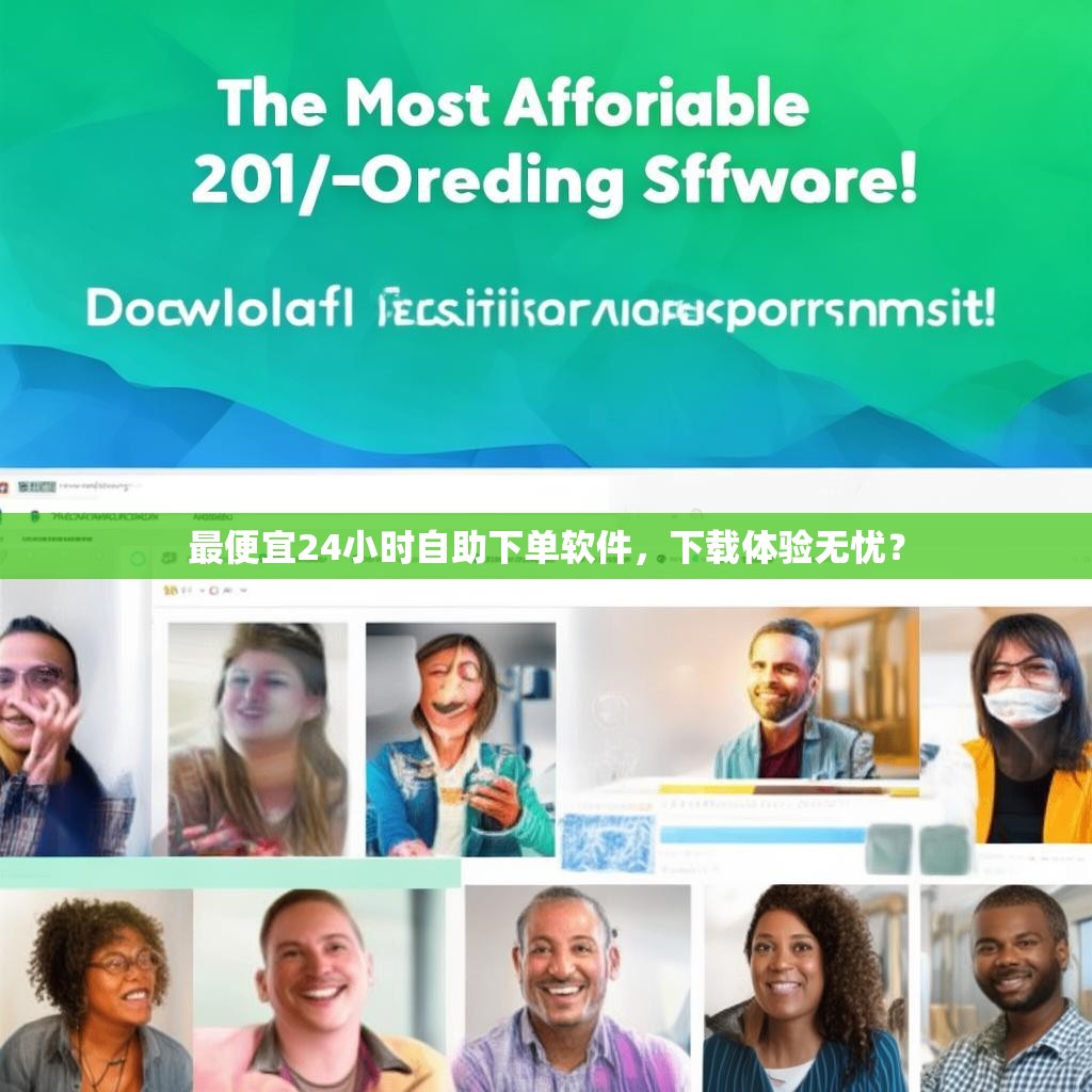 最便宜24小时自助下单软件,下载体验无忧?