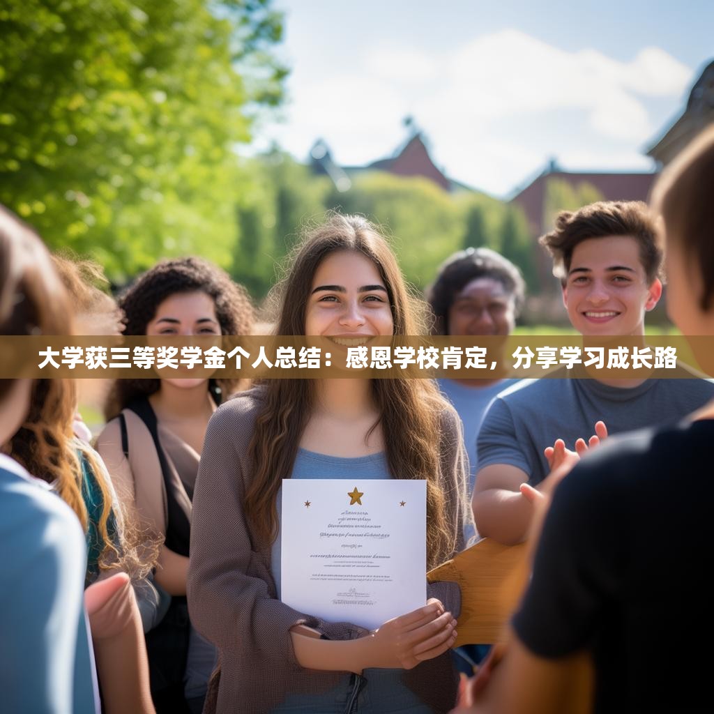 大学获三等奖学金个人总结：感恩学校肯定，分享学习成长路