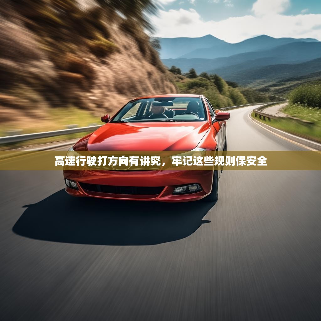 高速行驶打方向有讲究，牢记这些规则保安全