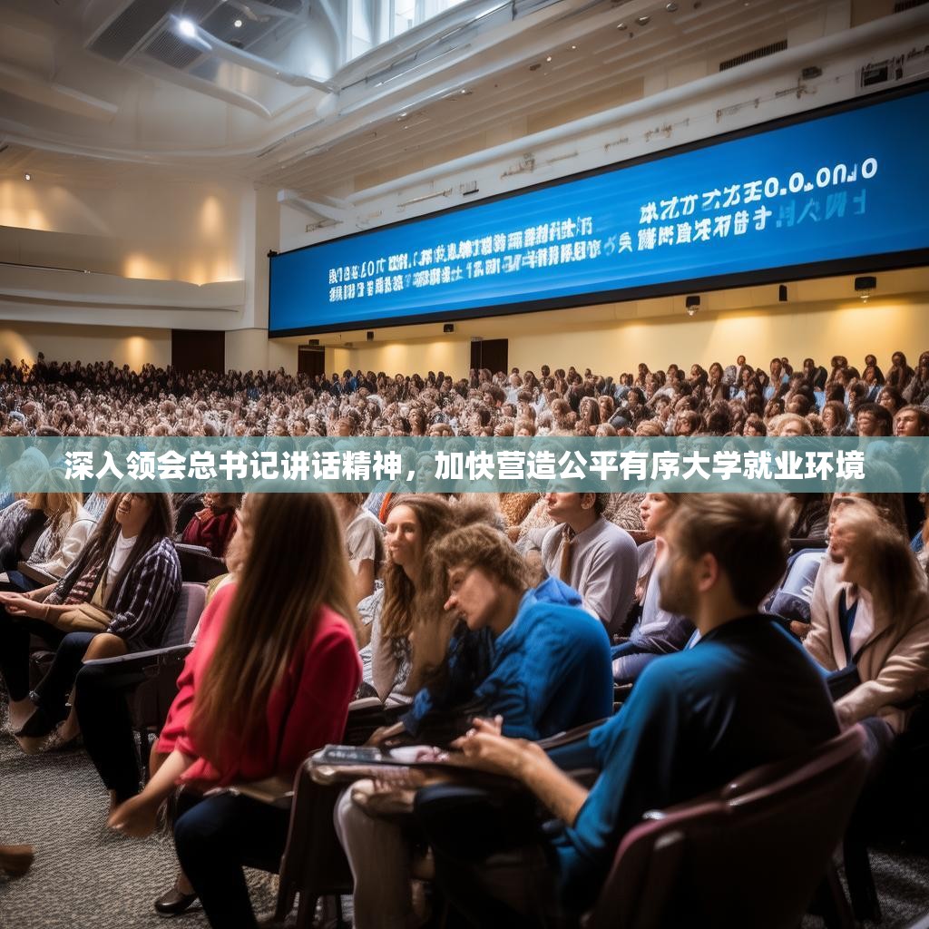 深入领会总书记讲话精神，加快营造公平有序大学就业环境