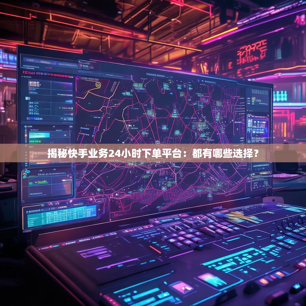 揭秘快手业务24小时下单平台:都有哪些选择?