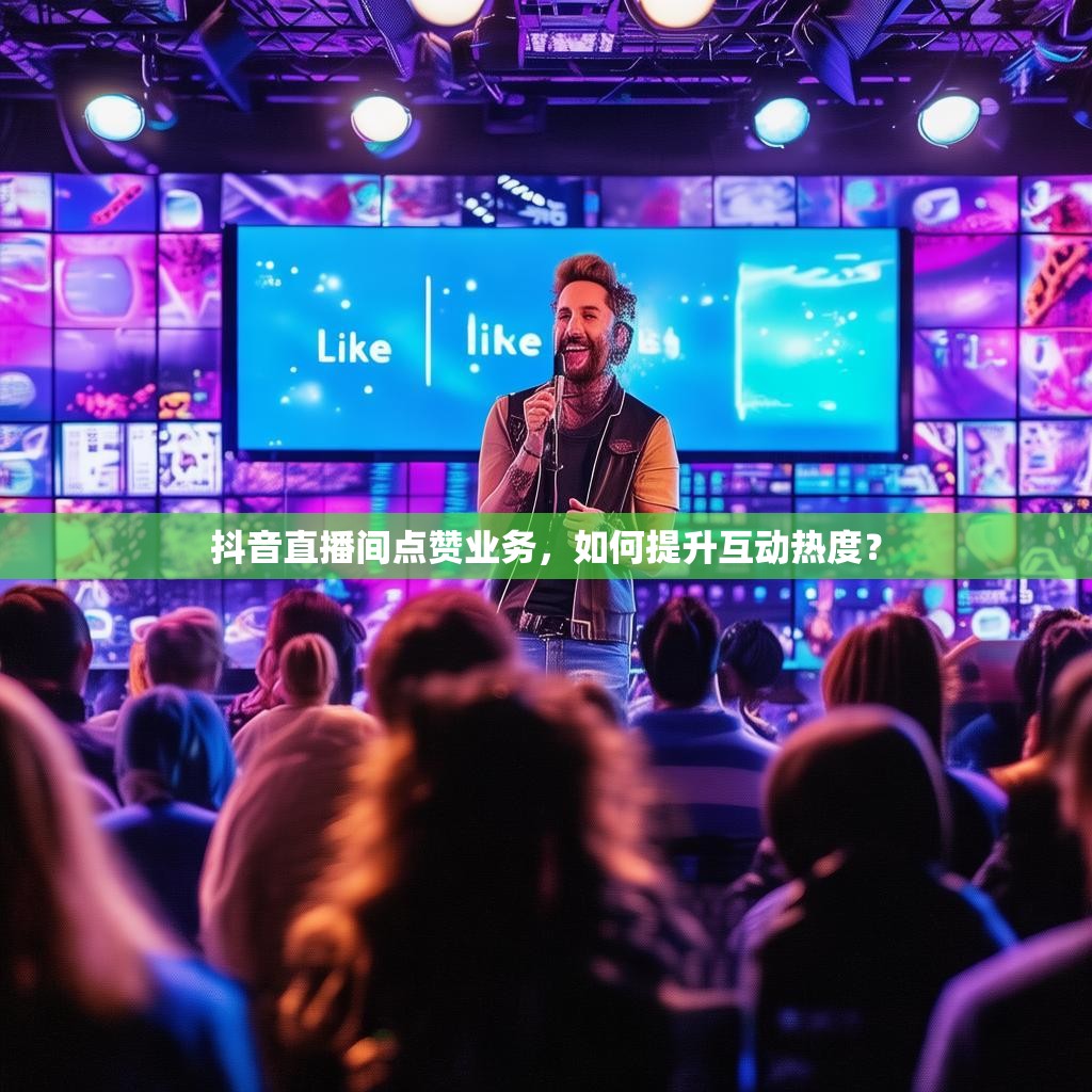 抖音直播间点赞业务，如何提升互动热度？