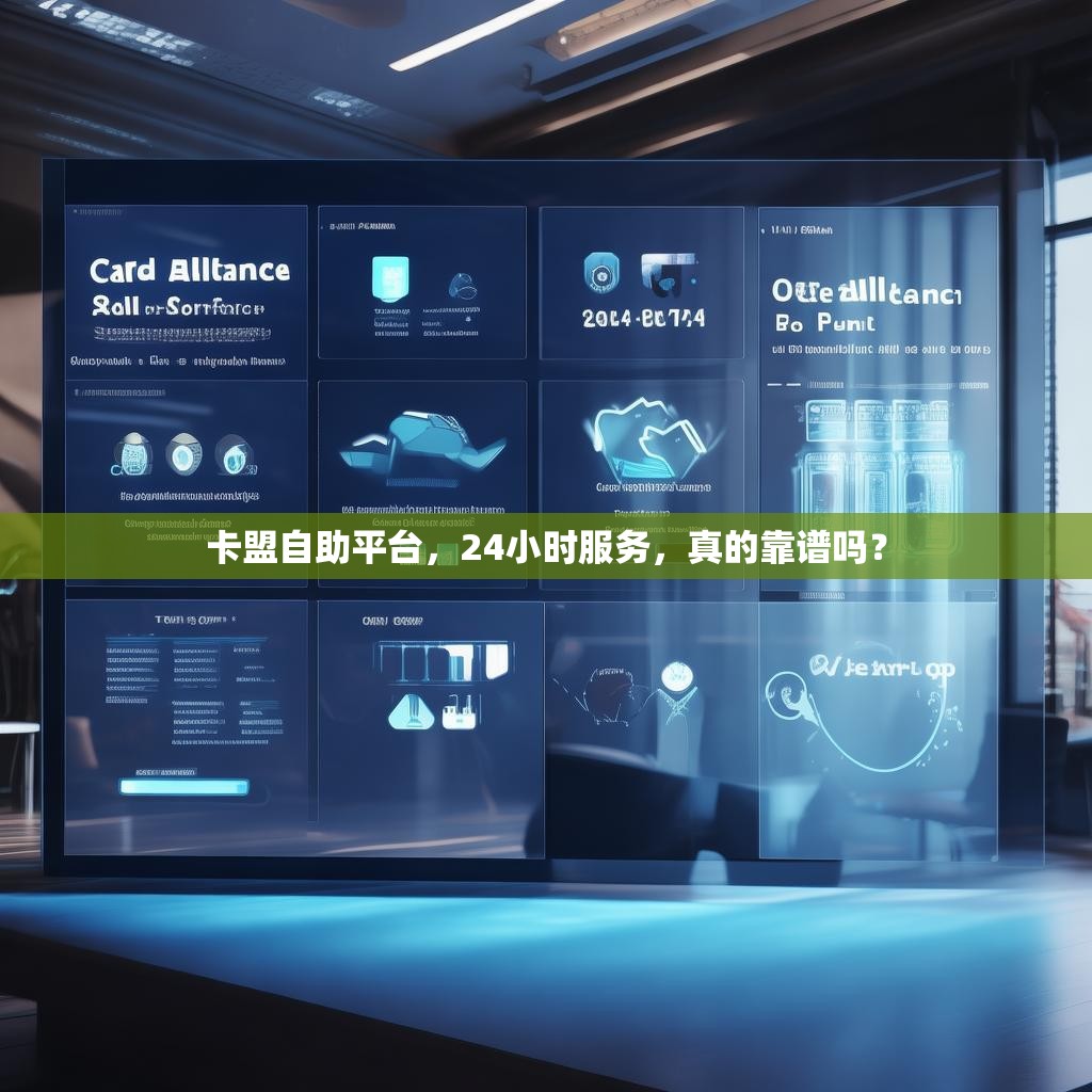 卡盟自助平台，24小时服务，真的靠谱吗？