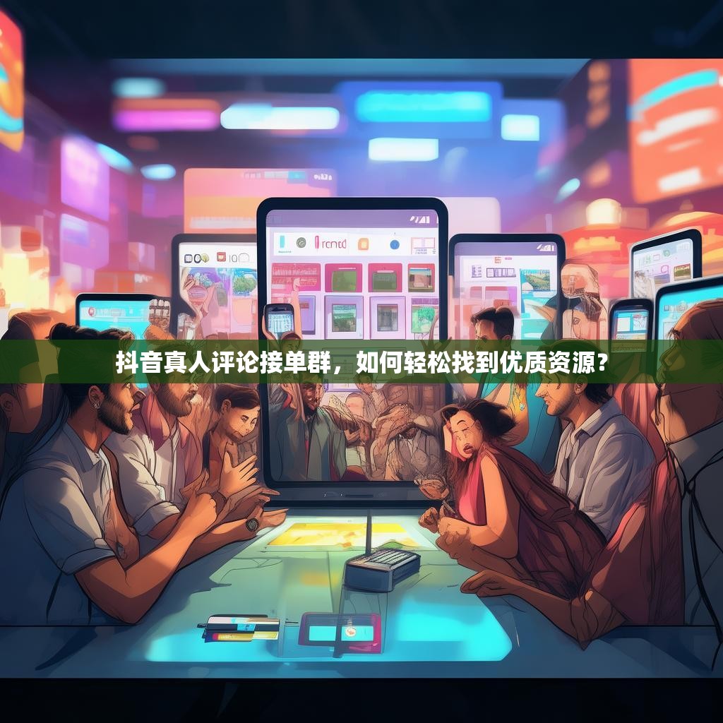 抖音真人评论接单群，如何轻松找到优质资源？