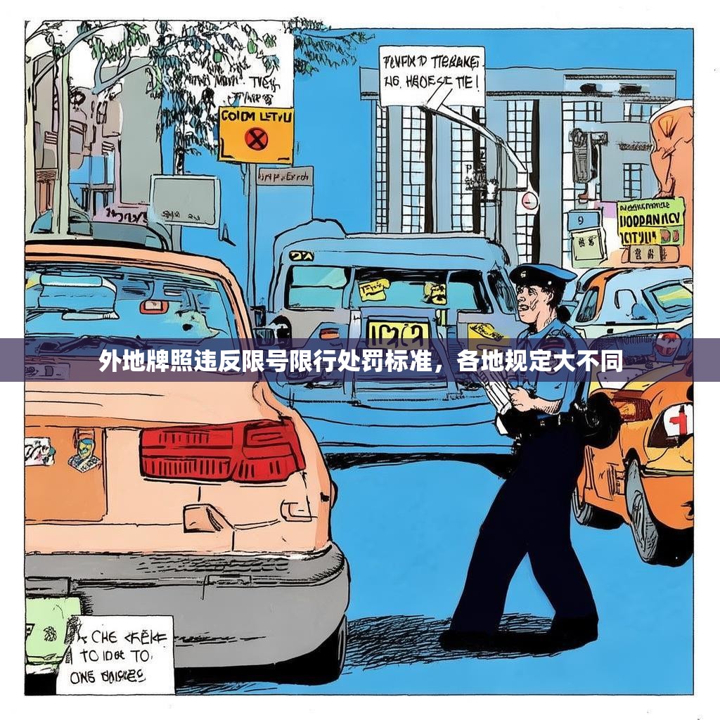 外地牌照违反限号限行处罚标准，各地规定大不同