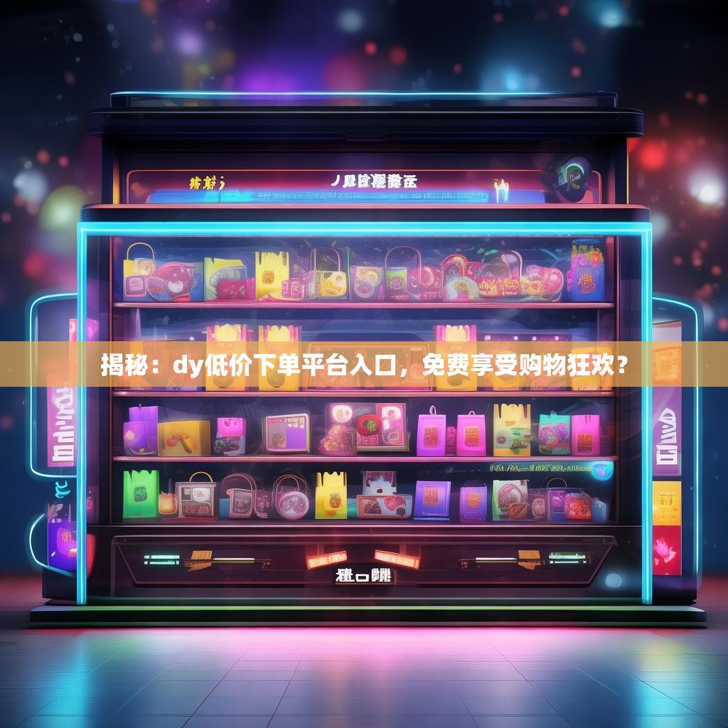 揭秘：dy低价下单平台入口，免费享受购物狂欢？