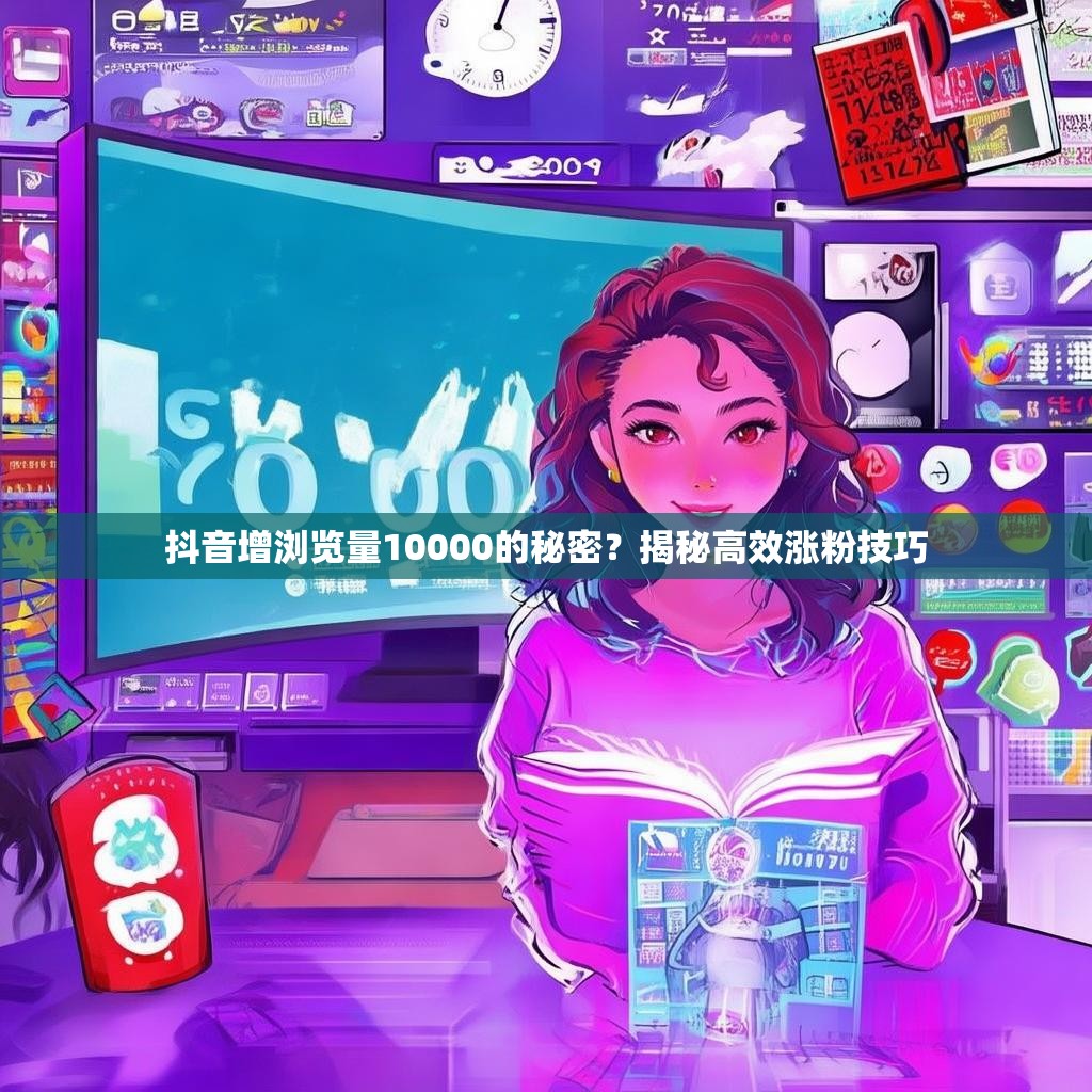 抖音增浏览量10000的秘密?揭秘高效涨粉技巧
