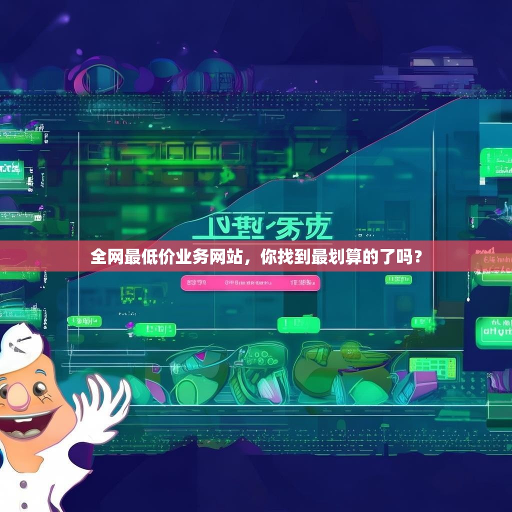 全网最低价业务网站,你找到最划算的了吗?