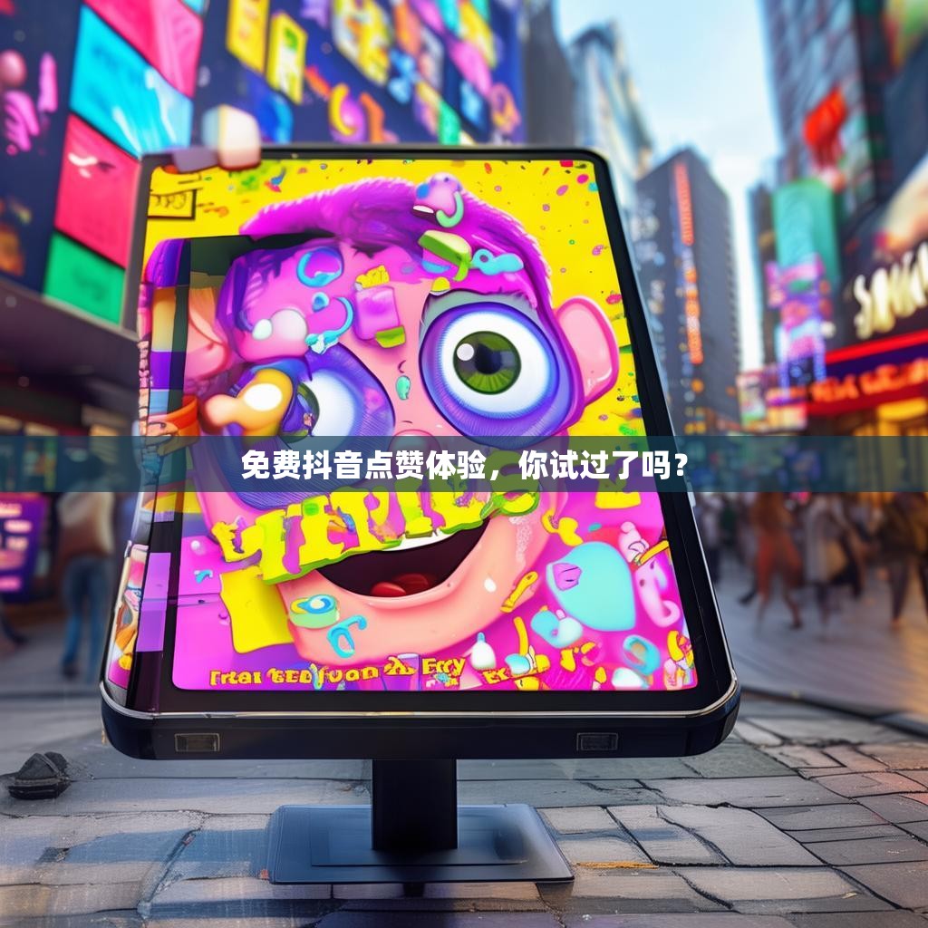 免费抖音点赞体验，你试过了吗？