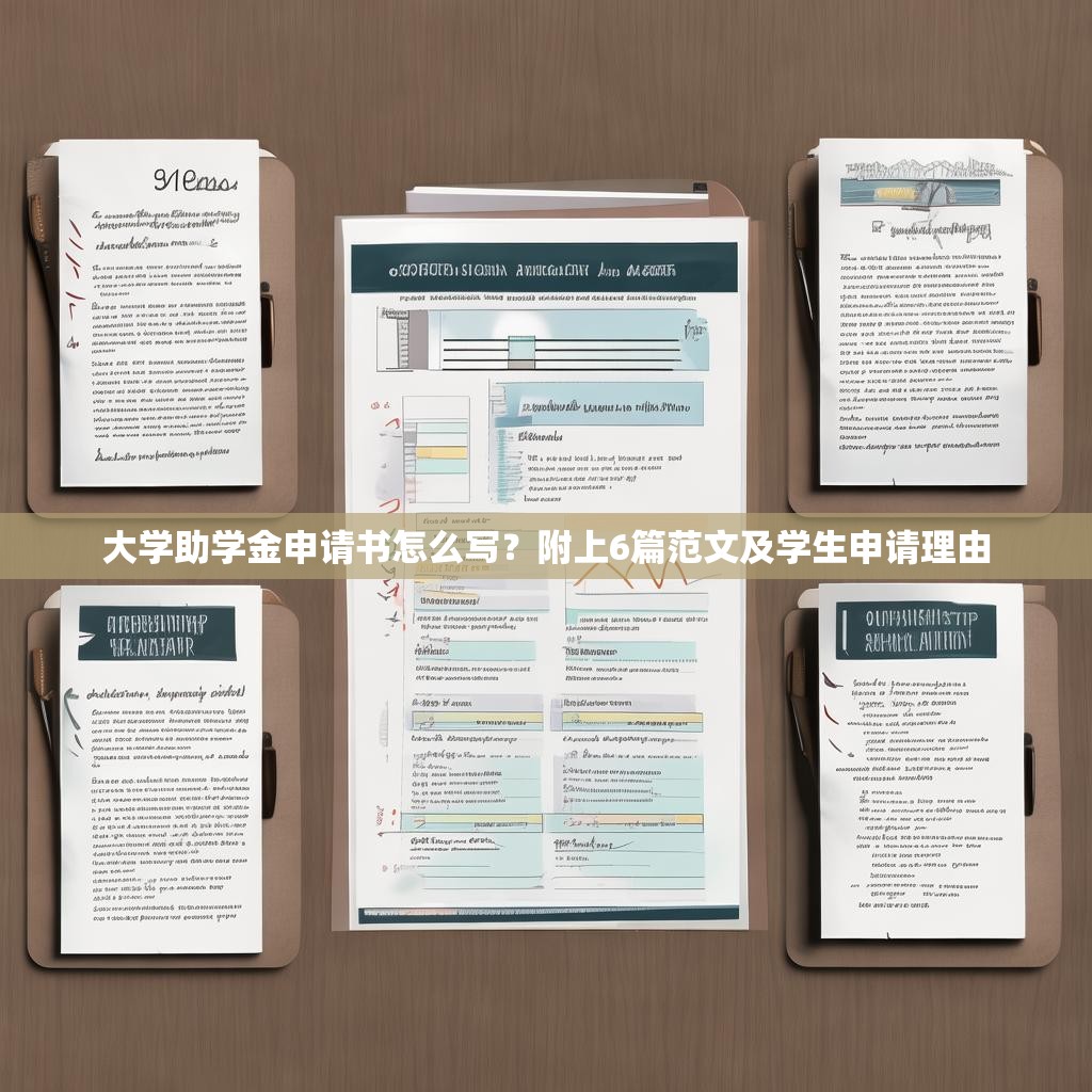 大学助学金申请书怎么写？附上6篇范文及学生申请理由