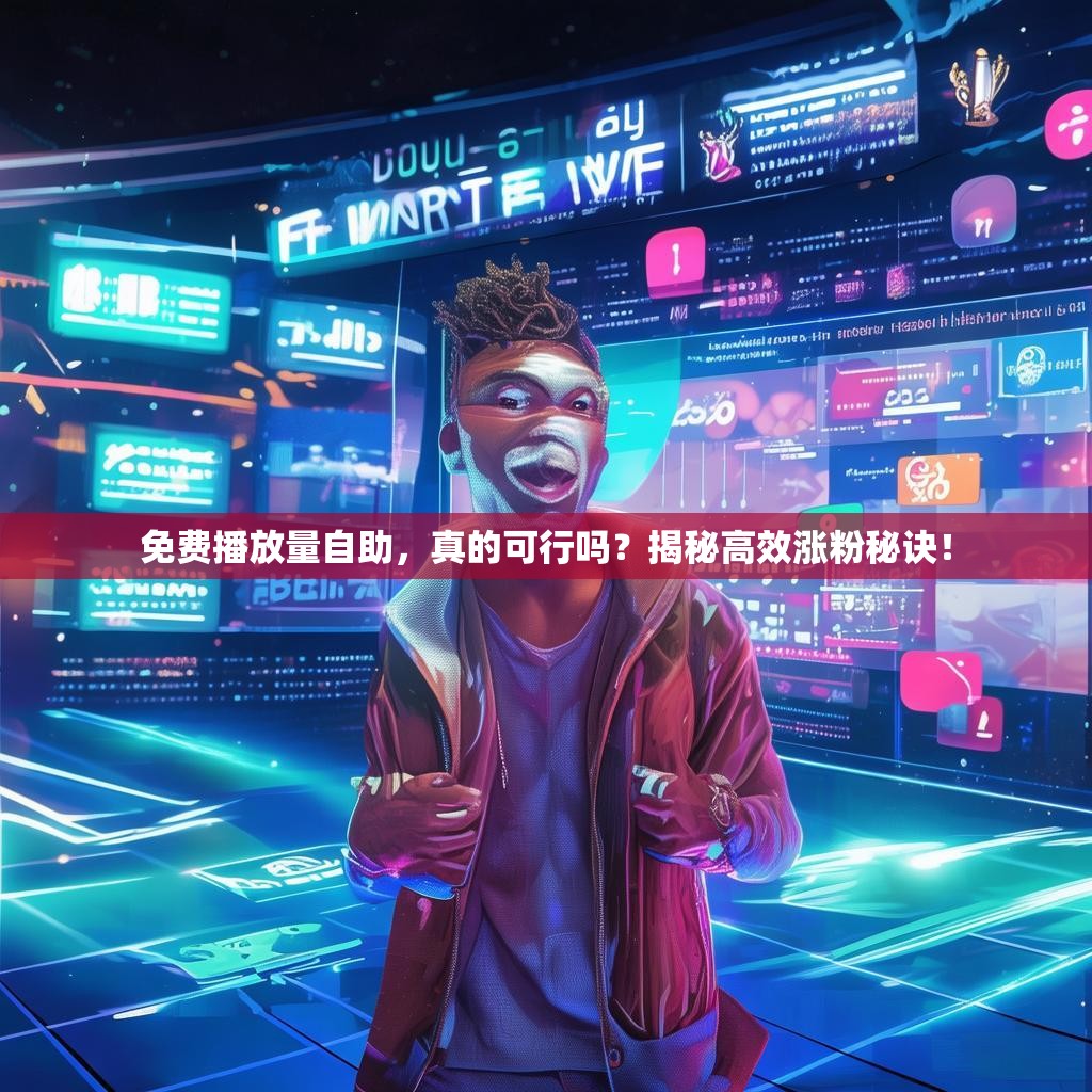 免费播放量自助，真的可行吗？揭秘高效涨粉秘诀！