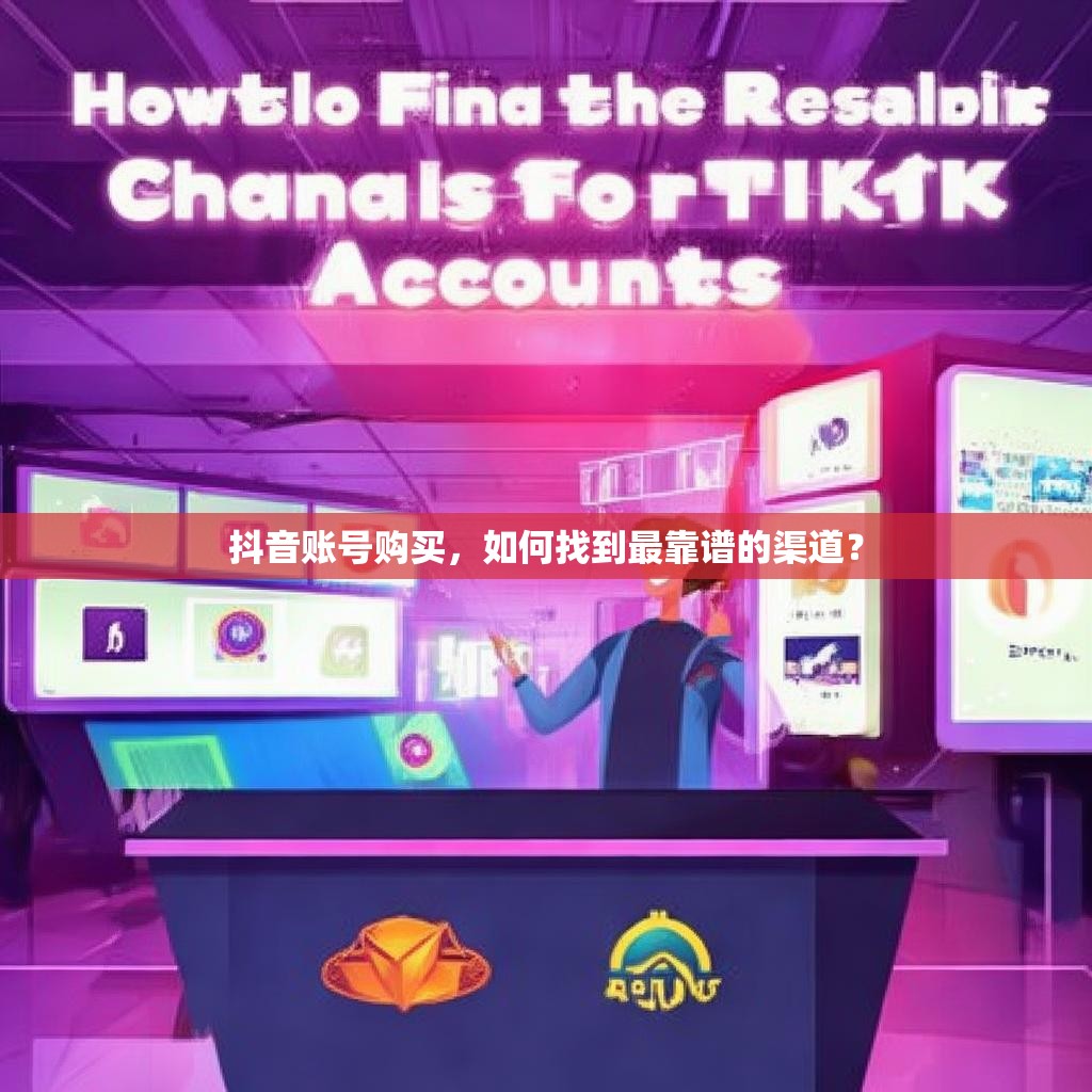 抖音账号购买,如何找到最靠谱的渠道?