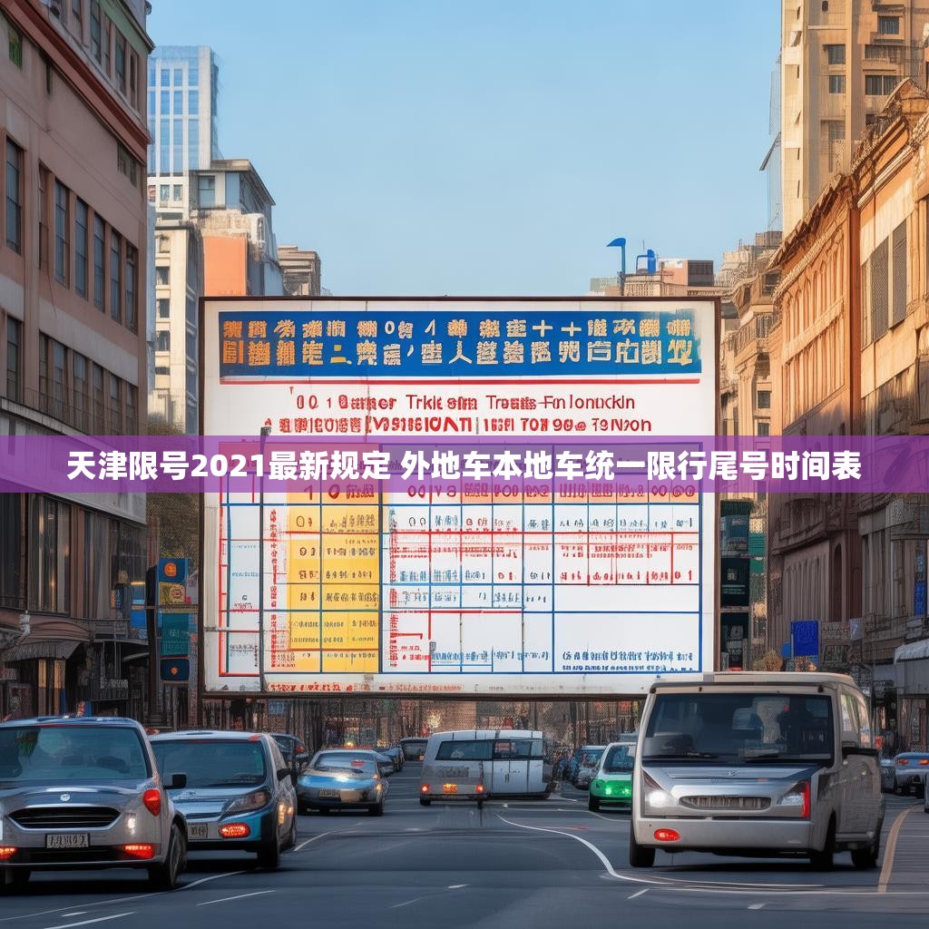天津限号2021最新规定 外地车本地车统一限行尾号时间表