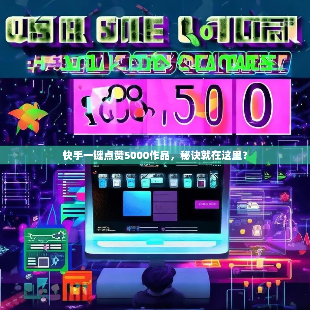 快手一键点赞5000作品，秘诀就在这里？