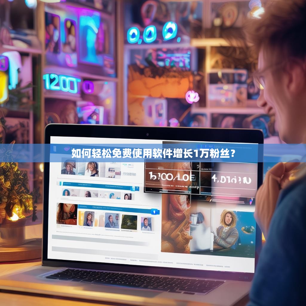 如何轻松免费使用软件增长1万粉丝？