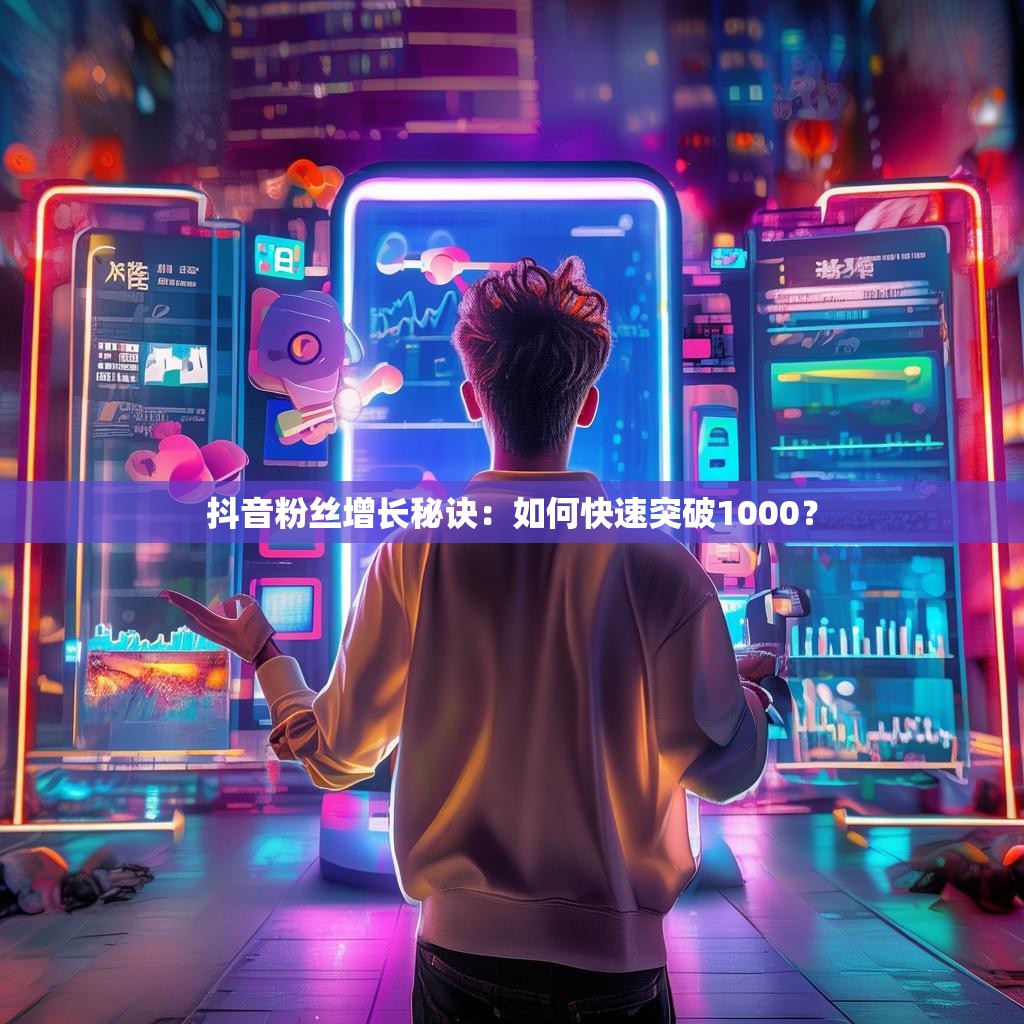 抖音粉丝增长秘诀：如何快速突破1000？