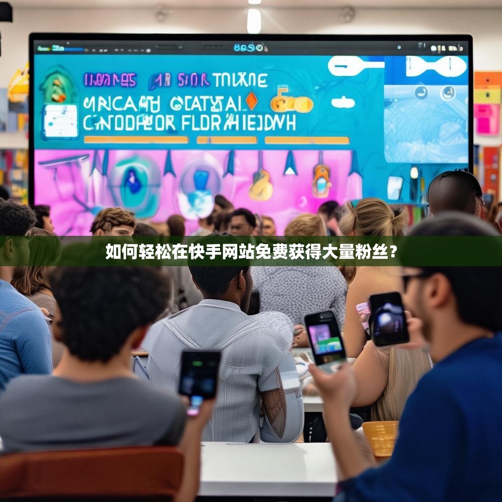 如何轻松在快手网站免费获得大量粉丝？