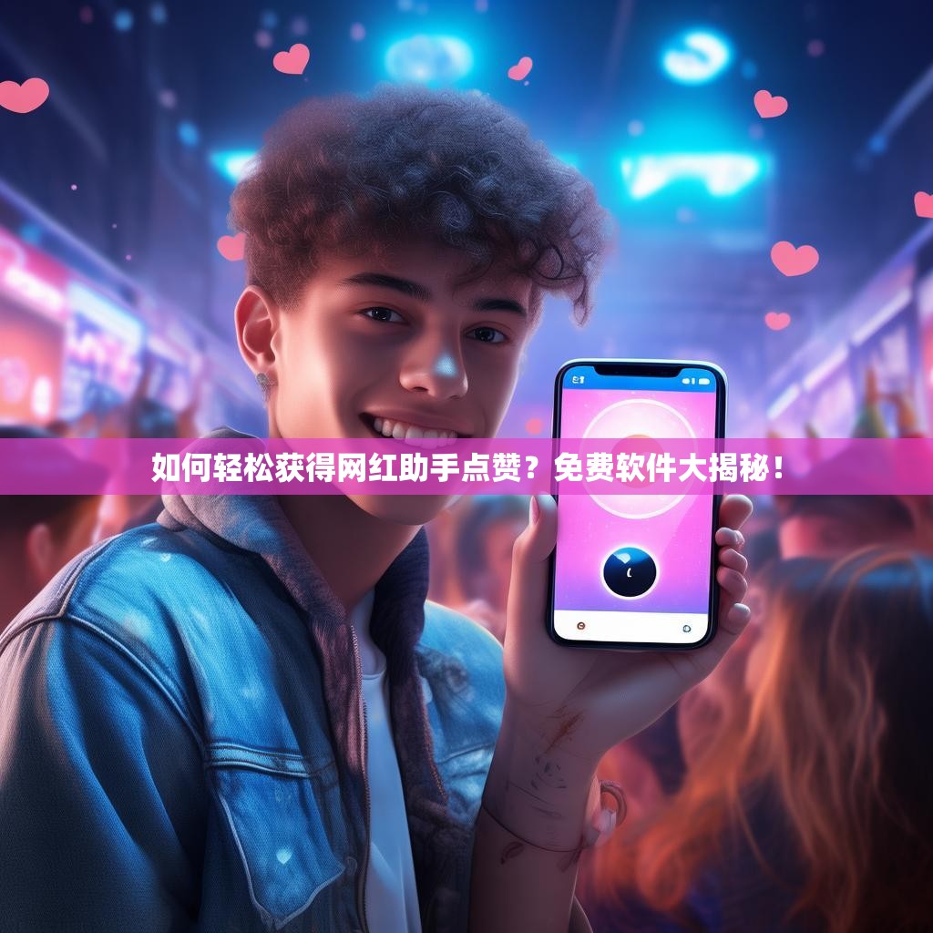 如何轻松获得网红助手点赞？免费软件大揭秘！