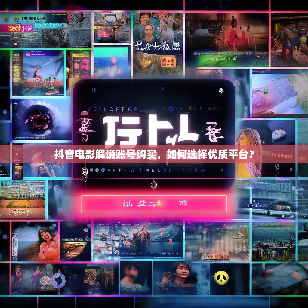 详细阅读:抖音电影解说账号购买,如何选择优质平台? 抖音电影解说账号购买,如何选择优质平台?