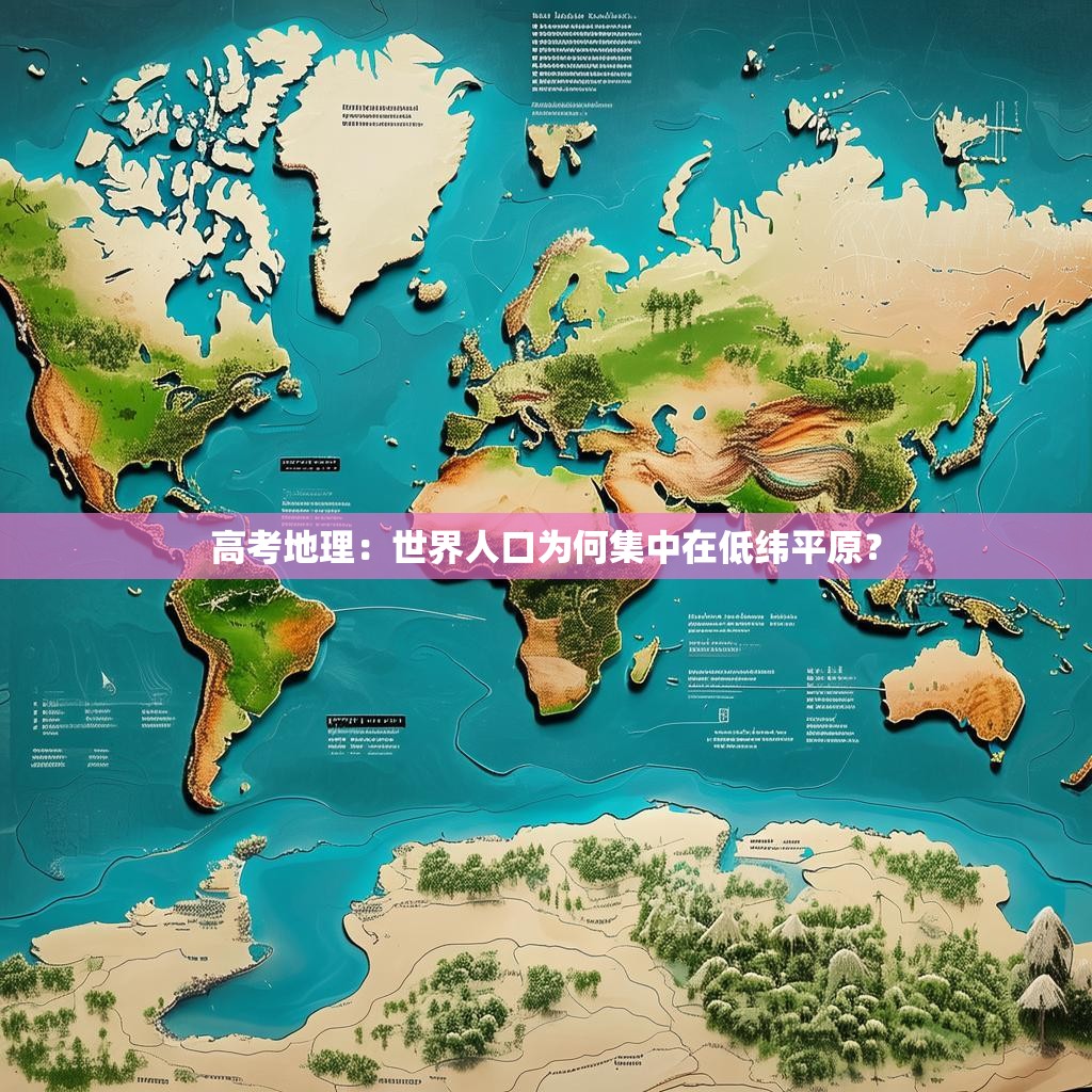 高考地理：世界人口为何集中在低纬平原？