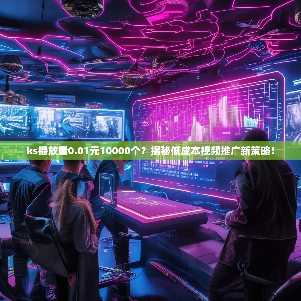 ks播放量0.01元10000个？揭秘低成本视频推广新策略！