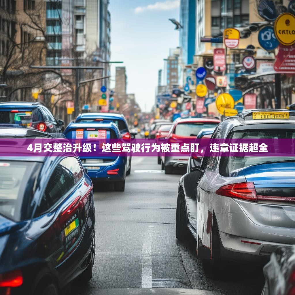 4月交整治升级！这些驾驶行为被重点盯，违章证据超全