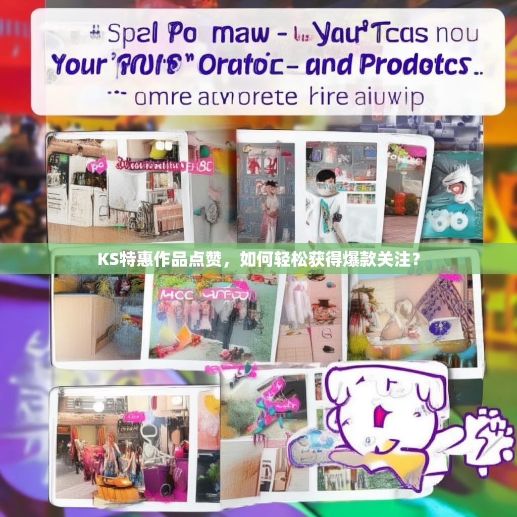 KS特惠作品点赞，如何轻松获得爆款关注？